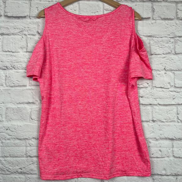 J5023 Aibrou two-piece set in a fuchsia or bright pink color size XXL - Picture 5 of 7